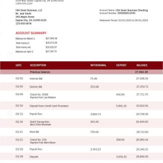 CIMB Bank bank statement download template file