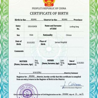 China vital record birth certificate PSD template download template file