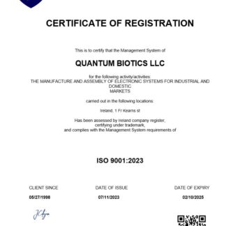 Ireland certificate of registration Word and PDF template download template file