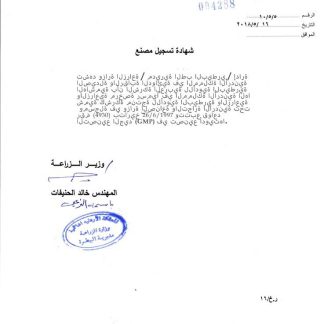 Lebanon Certificate of Registration download template file