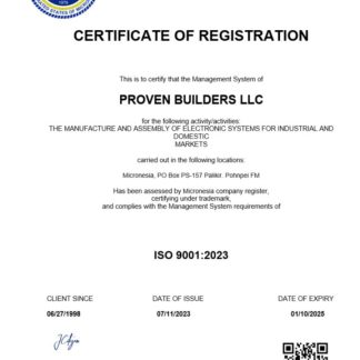 Micronesia business registration certificate Word and PDF template download template file