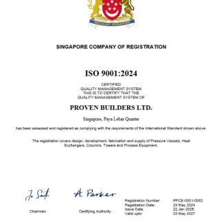 Singapore business registration certificate Word and PDF template download template file