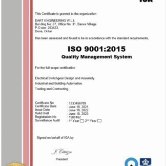 USA ICA certiificate of registration Word and PDF template download template file