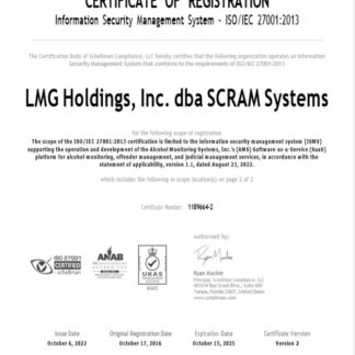 USA LMG certificate of registration Word and PDF template download template file