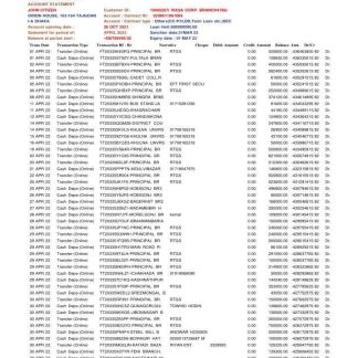 Bangladesh Agrani Bank statement download template file
