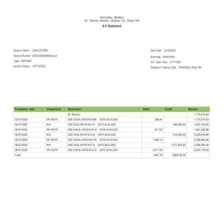 Bangladesh Al Arafah Islami Bank download template file