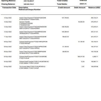 UAE Fujeirah National bank (NFB) statement download template file