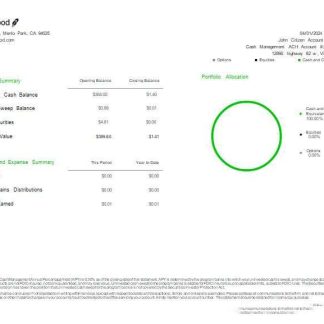 USA Robinhood bank st, 6 pages download template file