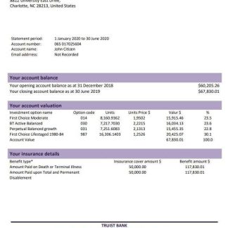 USA Truist bank st download template file