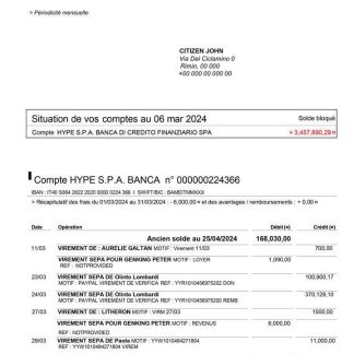 Italy HYPE SPA bank st scr Copy download template file