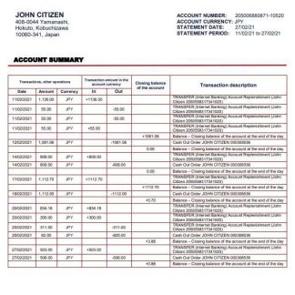 Japan Rakuten word download template file