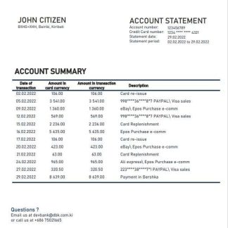 Kiribati Development Bank of Kiribati download template file