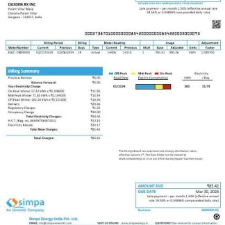India Simpa Energy India Pvt. Ltd. download template file