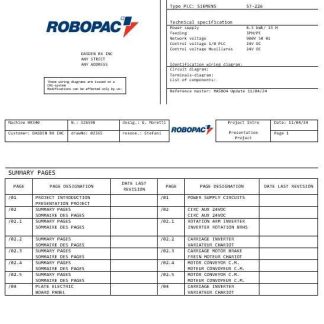 ITALY ROPOBAC SYSTEMI business utility bill Word and PDF template download template file