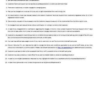 Nigeria Spectranet amazing internet internet business utility bill Word and PDF formats, 3 pages download template file