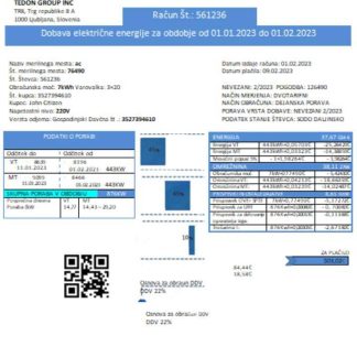 RWE electricity proof of address utility business bill, SCR download template file