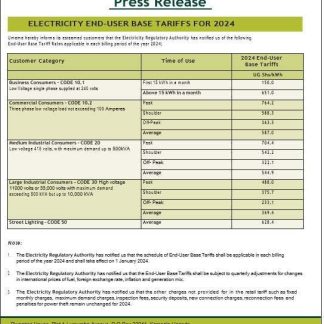 Uganda UMEME business utility bill Word and PDF template download template file