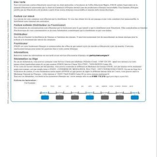 UNITED KINGDOM ENGIE business utility bill Word and PDF template 3 download template file