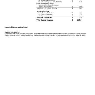 USA Ambit Energy business utility bill Word and PDF template 3 download template file