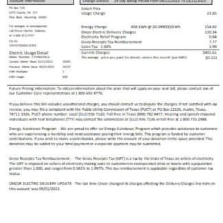 Wyoming High West Energy utility business bill, page 2, SCR download template file