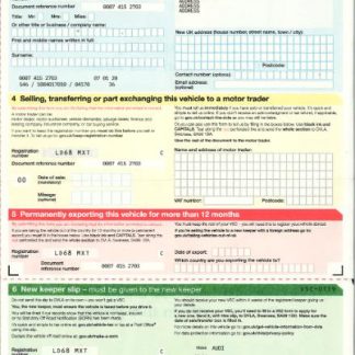 United Kingdom driver,vehicle registration certificate3 download template file