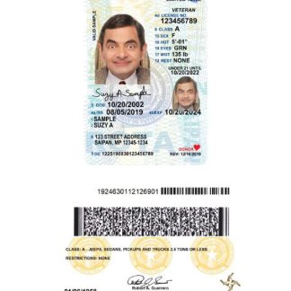 USA Northern Mariana Islands under 21 Driving License 2019 present download template file