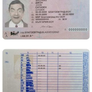Bulgaria Driving License template in PSD format,fully editable(2010present) download template file