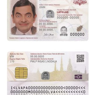 Latvia ID Card 2021 Present Download Template File