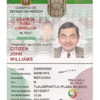 Mexico ID Card v2 Download Template File