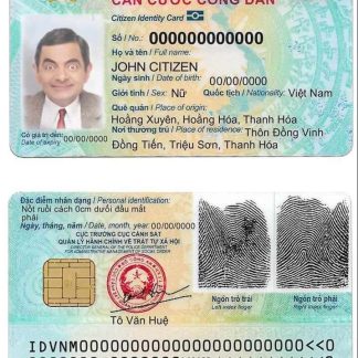 Vietnam ID Card v2 Download Template File