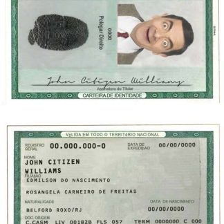 Brazil ID Card 2010?CPresent Download Template File