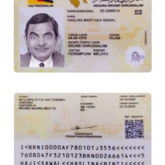 Brunei ID Card 2022-Present Download Template File