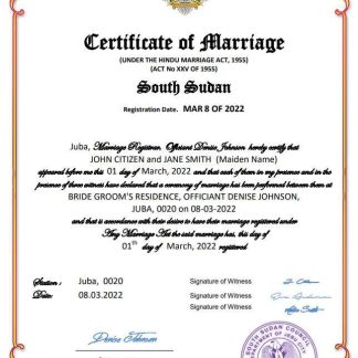 Spain marriage certificate PSD template download template file