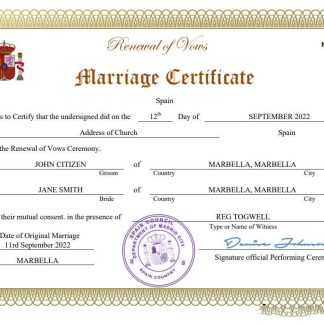 Sri Lanka marriage certificate PSD template download template file