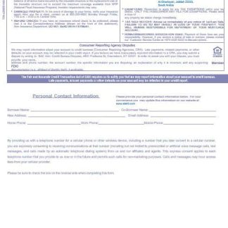 Saudi Arabia NCB bank mortgage statement in Word and PDF formats 3 download template file