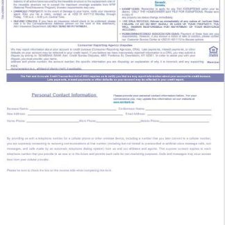 Somali Sombank mortgage statement in Word and PDF formats 3 download template file