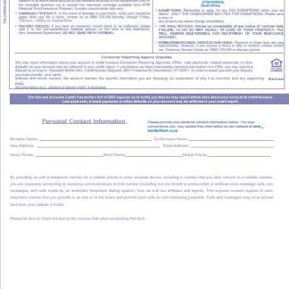 South Africa Standard bank mortgage statement in Word and PDF formats 3 download template file