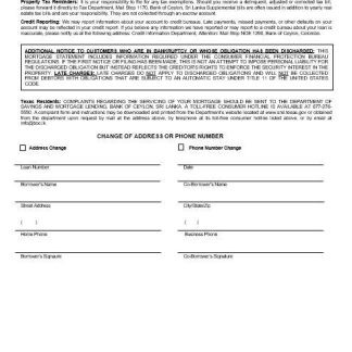 Sri Lanka Bank of Ceylon mortgage statement in Word and PDF formats 3 download template file