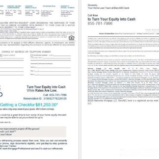 Tanzania BancABC bank mortgage loan statement in Word and PDF formats , 4 pages 3 4 download template file