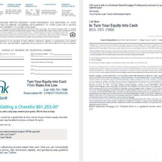 Togo Ecobank Bank mortgage loan statement in Word and PDF formats , 4 pages 3 4 download template file