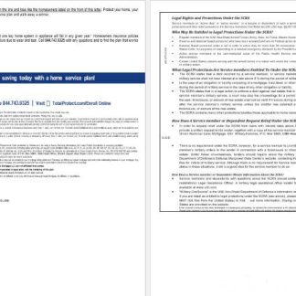 UAE Abu Dhabi Union National bank mortgage loan statement in Word and PDF formats , 8 pages 7 8 download template file