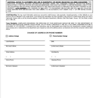 United Kingdom Monese bank mortgage statement in Word and PDF formats 3 download template file