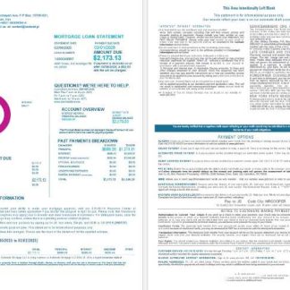 Iran Bank Sederat mortgage statement in Word and PDF formats 1 2 download template file