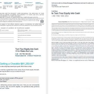 Romania Intesa Sanpaolo bank mortgage statement in Word and PDF formats 3 4 download template file