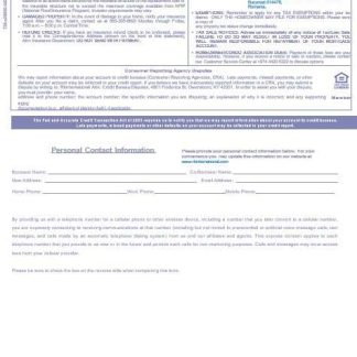 Romania Raiffeisen bank mortgage statement in Word and PDF formats 3 download template file