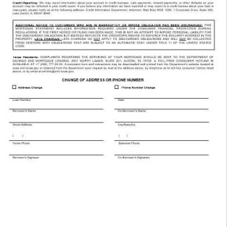 Russia VTB bank mortgage statement in Word and PDF formats 3 download template file