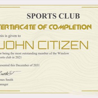 USA Recognition cert Version 3 download template file