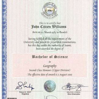 Cameroon university certificate download template file