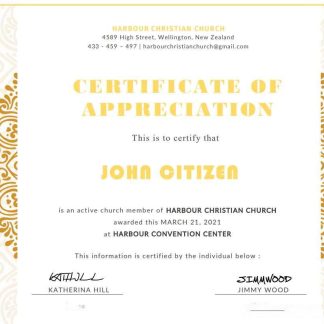 USA Citizenship certificate template in PSD format download template file