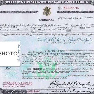 USA Club Membership cert download template file